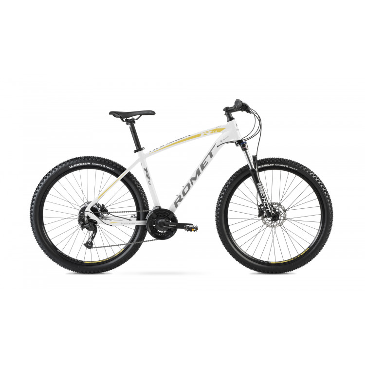 Horský bicykel ROMET RAMBLER R7.3 2023 XL Bielo-zlatá